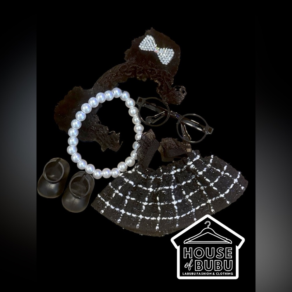 Labubu Clothing Set - Black